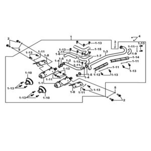 TGB Blade 425 Exhaust Pipe Gasket