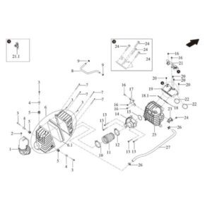 Segway AT10W Air Filter Spare Part